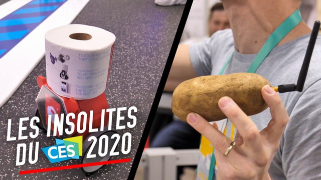 Patate connectée, robot papier toilette... nos insolites du CES 2020