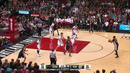 Utah Jazz 111-105 Portland Trail Blazers