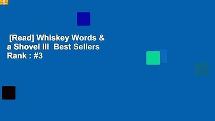 [Read] Whiskey Words & a Shovel III  Best Sellers Rank : #3