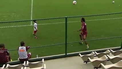 Ronaldinho oğlu ile şov yaptı!