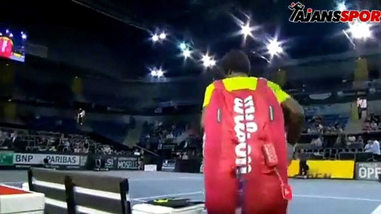 Monfils - Janowicz (6-3 6-4)