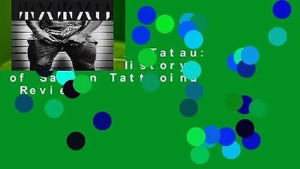 Full E-book  Tatau: A Cultural History of Samoan Tattooing  Review