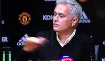Mourinho, basın toplantısında kendisinden geçti