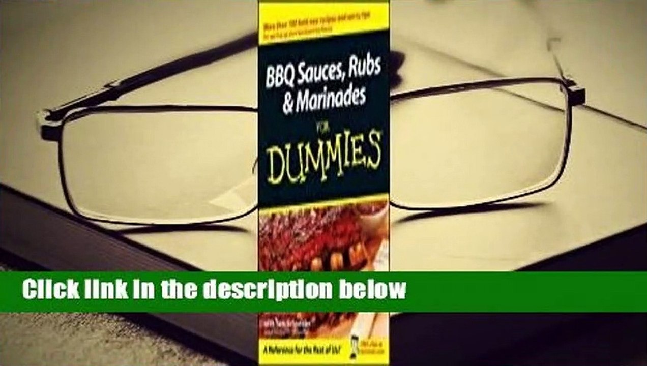 About For Books  BBQ Sauces, Rubs and Marinades for Dummies  For Free