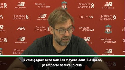 22e j - Klopp : "Mourinho est un entraîneur de classe mondiale avec un état d'esprit particulier"