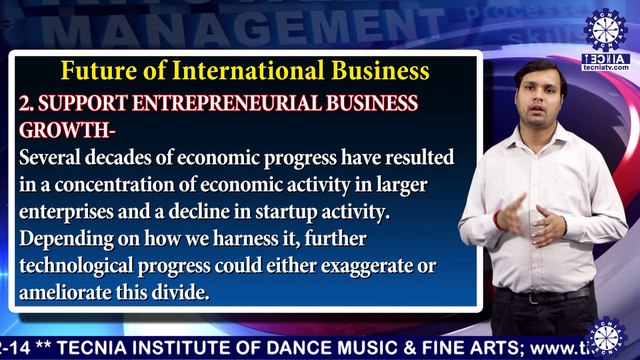 MBA || Mr. Rahul Tripathi || Future of International Business || TIAS || TECNIA TV