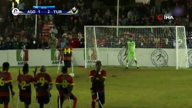 Türkiye Ampute Futbol Milli Takımı, dünya ikincisi oldu