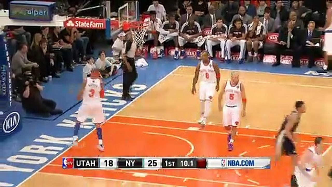 Utah Jazz 84-113 New York Knicks