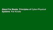 About For Books  Principles of Cyber-Physical Systems  For Kindle