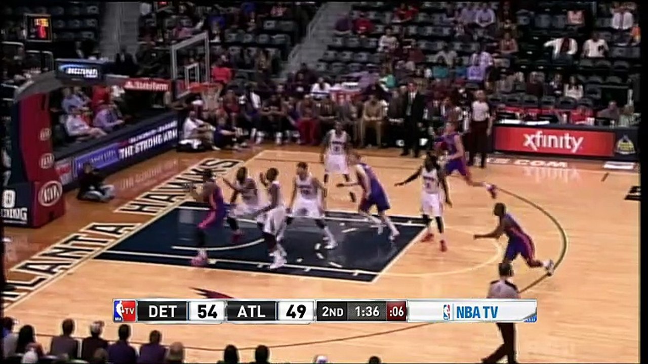 Detroit Pistons 102 - 95 Atlanta Hawks