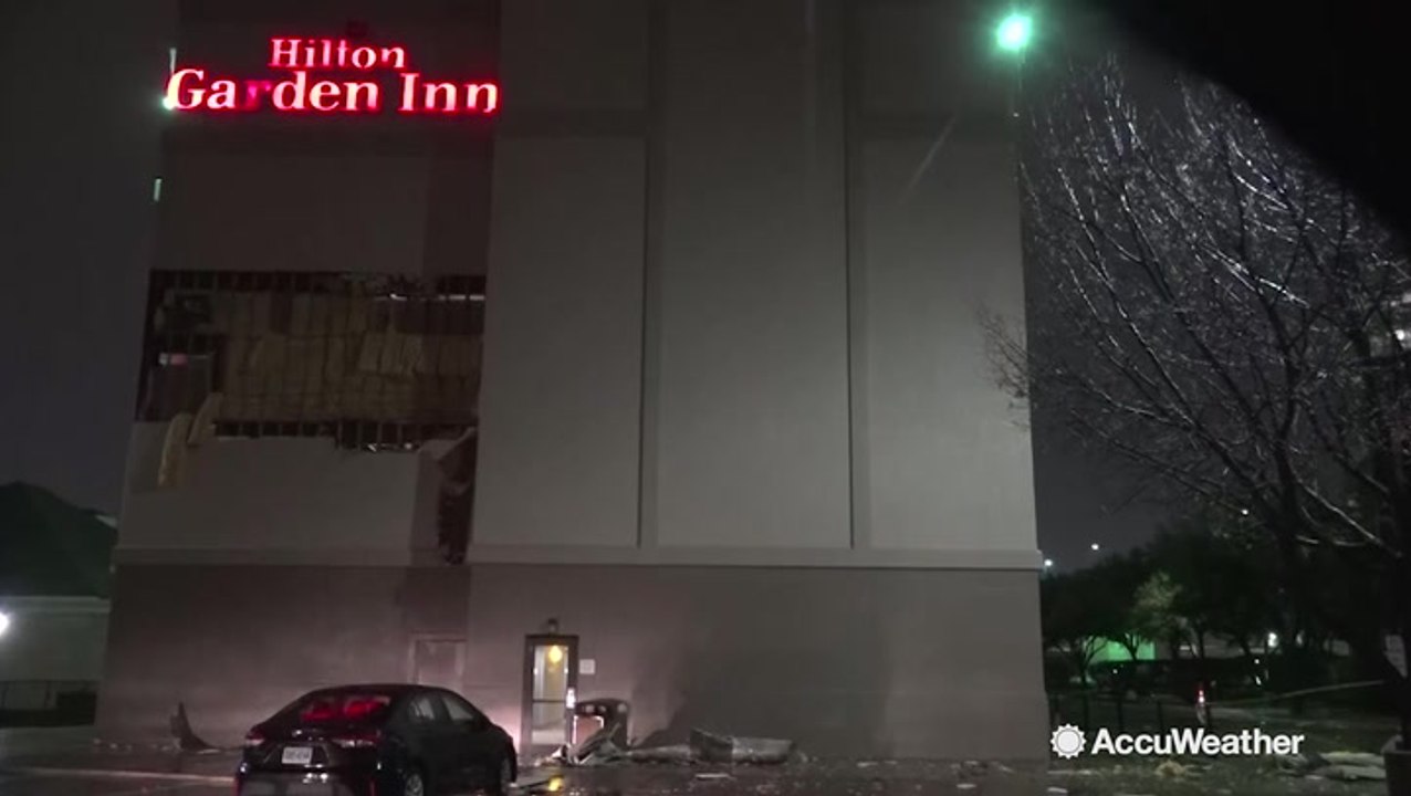 It takes more than a little breeze to damage a hotel