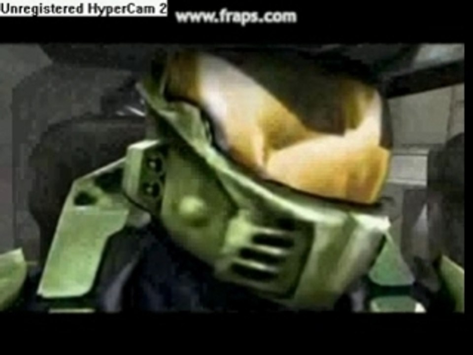 Masterchief takes off helmet