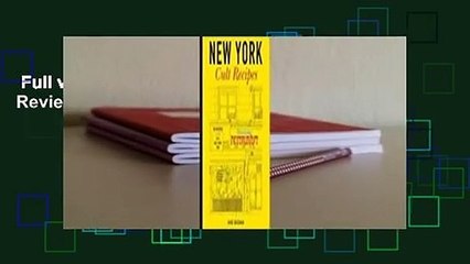 Full version  New York Cult Recipes  Review