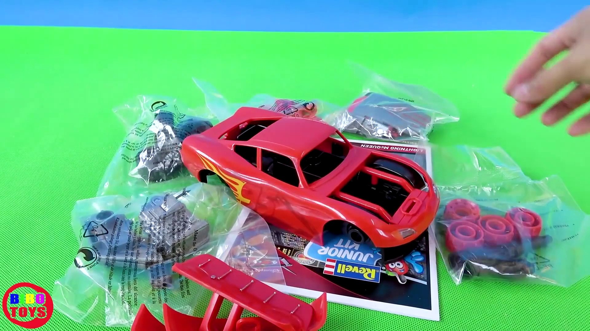 Disney Cars 3 Lightning McQueen Model Assembly Junior Kit - video  Dailymotion