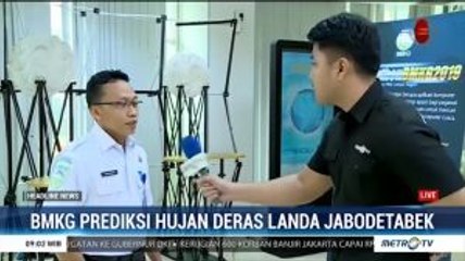 BMKG Prediksi Hujan Deras Landa Jabodetabek