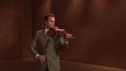Violin, Joachim Tielke, "Double" from the Sarabande of Partita No. 1 in B minor by J. S. Bach performed by Sean Avram Carpenter l Met Music