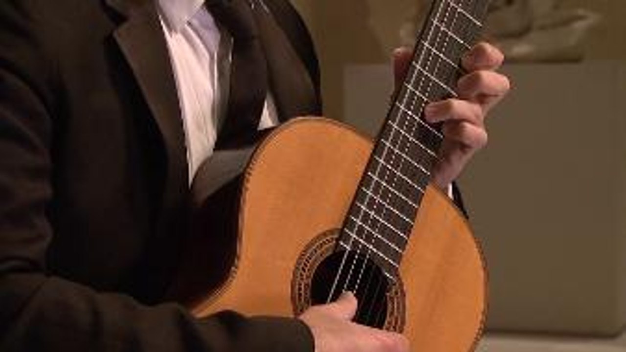 “Allemande” by Bach performed by Jorge Caballero, Guitar l Met Music