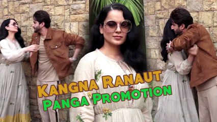 Kangana Ranaut spotted At Mumbai Airport | Back From Panga shoot
