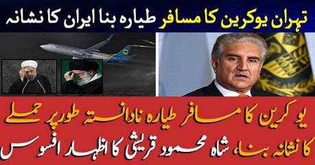 Shah Mehmood Qureshi views on Ukrainian Airplane tragedy