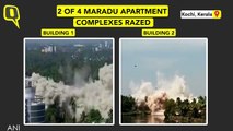 Maradu Apartment Complexes Demolished