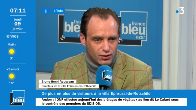 La Villa et les Jardins Ephrussi de Rothschild à Saint-Jean-Cap-Ferrat accueillent de plus en plus de visiteurs