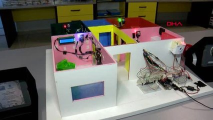 Küçük mucitler 'hayat kurtaran ev' projesi geliştirdi