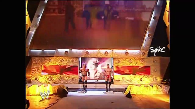 FULL-LENGTH MATCH - Raw - Goldberg, Shawn Michaels & RVD vs. Batista, Randy Orton & Kane ( 720 X 1280 )