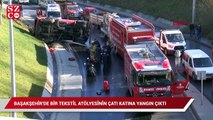 İstanbul Başakşehir'de yangın!