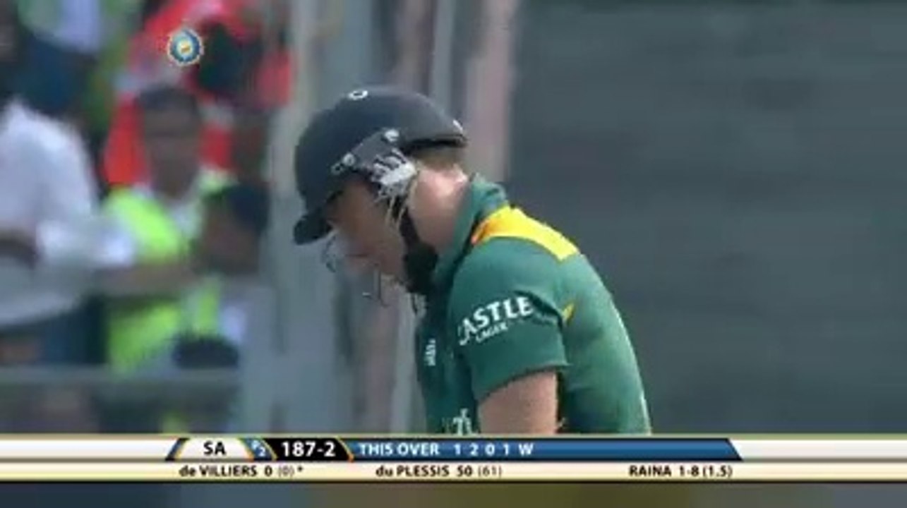 Ab devilleir 100 against India