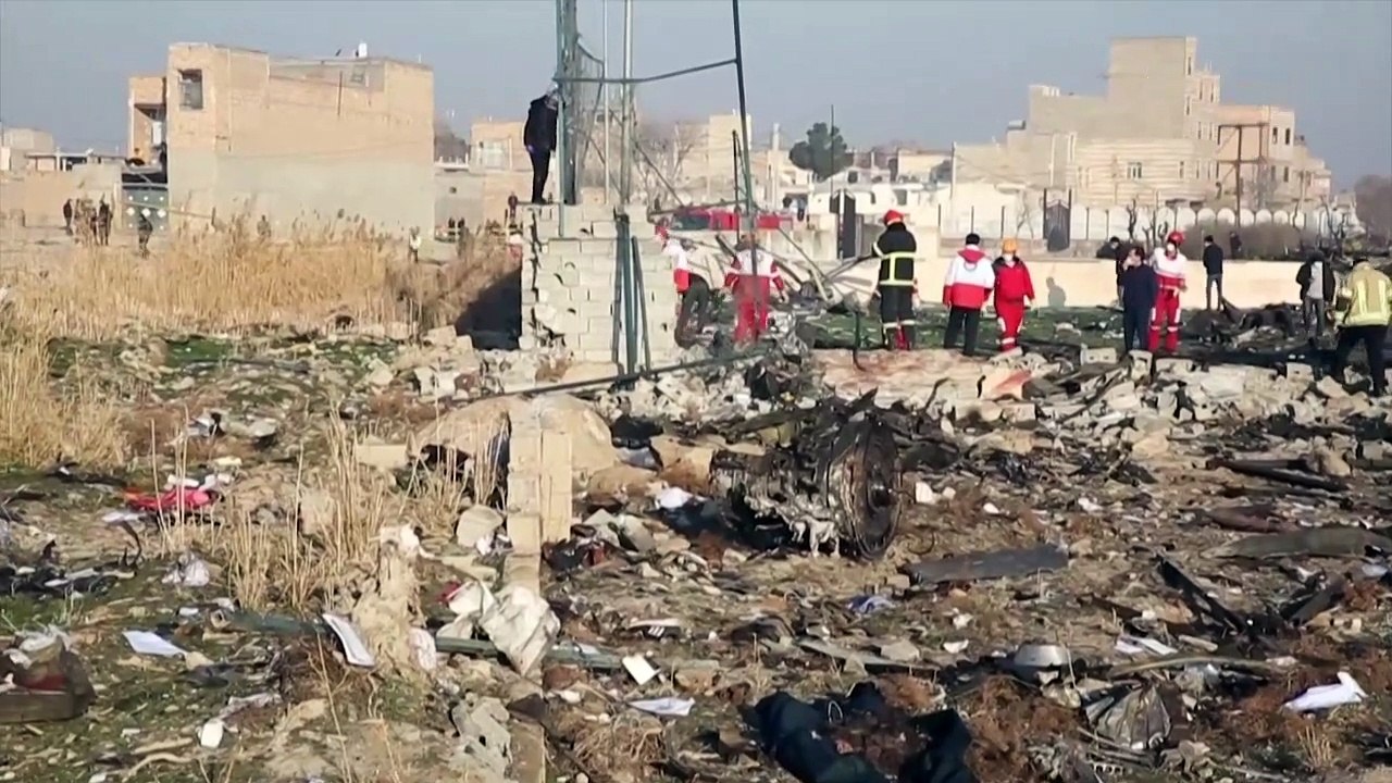 Flugzeugabsturz: Iran räumt versehentlichen Abschuss ein
