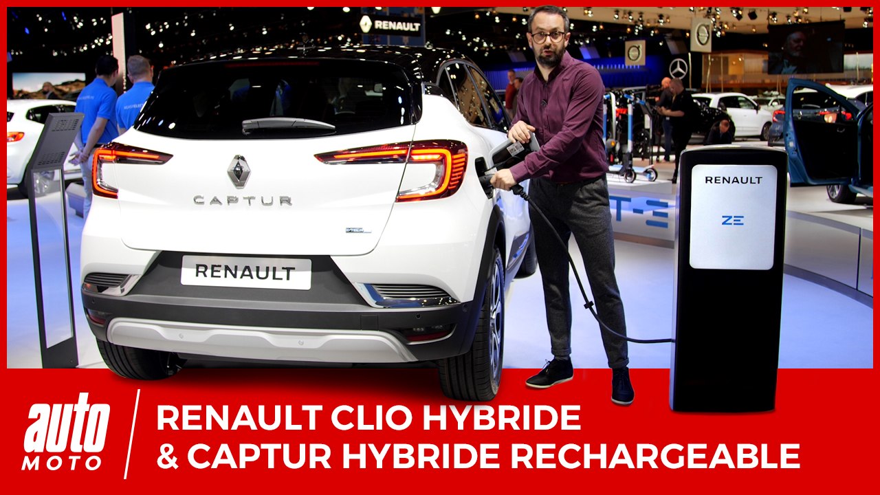 Renault Clio hybride et Captur hybride rechargeable : découverte au salon de Bruxelles