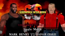 Warzone- WWF Attitude Mod Matches Mark Henry vs Chainsaw Charlie