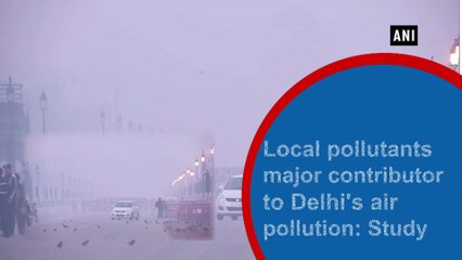 Local pollutants major contributor to Delhi's air pollution: Study