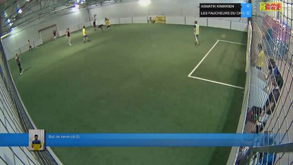 But de kevin (4-0) - ASMATIK KINIKRIEN Vs LES FAUCHEURS DU CHU - 09/01/20 20:00 - LIGUE 3