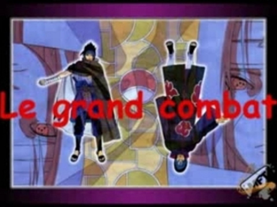 Combat sasuke vs itachi jeux video