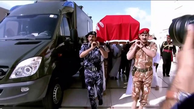 Funeral procession of Sultan Qaboos of Oman