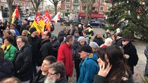 Manifestation pour les retraites à Lisieux