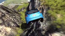 Crash Testing Real Car Mods #2 - Beamng Drive Car Crashes Compilation
