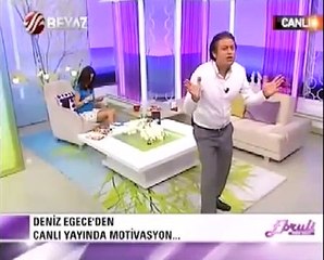 Deniz Egece'nin Canlı Yayında Motivasyon Konuşması