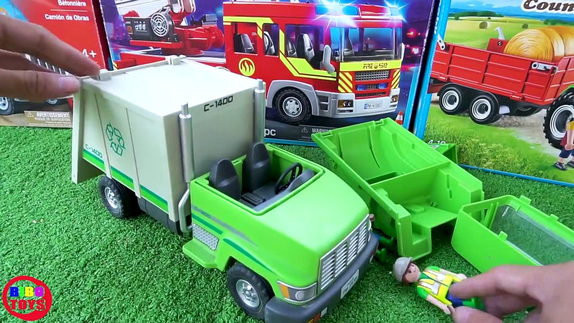 PLAYMOBIL Street Cars Truck with Construction Vehicles Toys Unboxing for  Kids - video Dailymotion