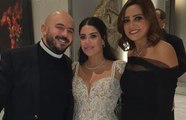 أجواء صاخبة في زفاف محمود العسيلي ورقص العروس بفستانها القصير يثير ضجة
