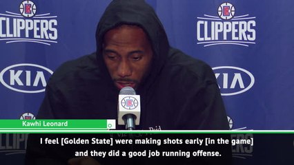 Скачать видео: Clippers need to play better - Kawhi