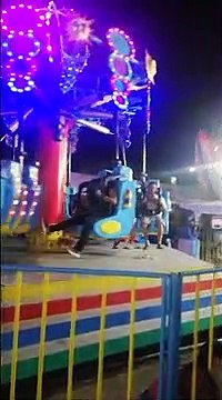 Accident de manège dans une fête foraine