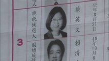 Tsai logra una rotunda victoria en las elecciones presidenciales de Taiwán