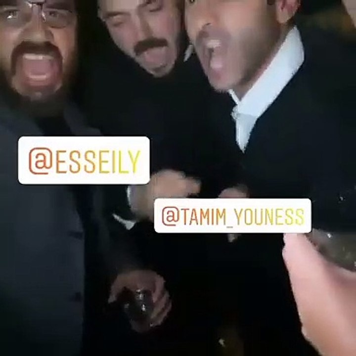 تميم يونس يغني "السالمونيلا" في حفل زفاف العسيلي - فيديو Dailymotion