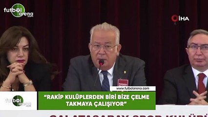 Eşref Hamamcıoğlu: "Rakip kulüplerden biri bize çelme takmaya çalışıyor"