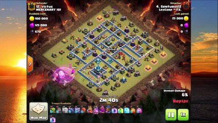 Lex Corp FE January CWL 3 star attacks