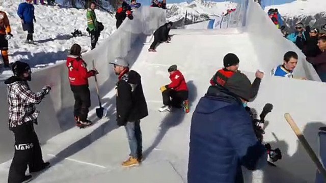 Ice Cross à Pra Loup