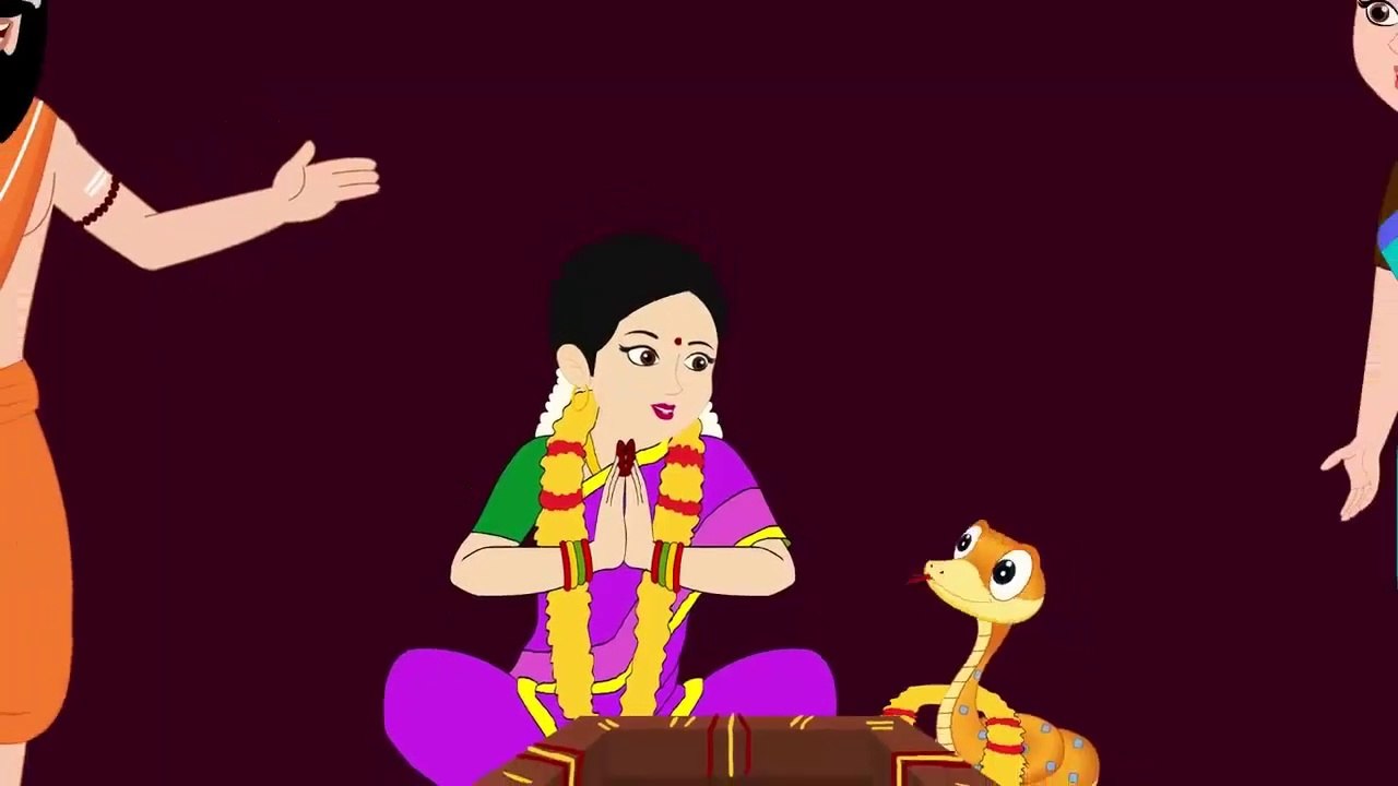 Girl who married a snake story - malayalam story  -fairy tales moral