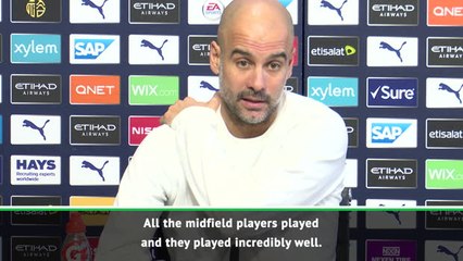 Скачать видео: FOOTBALL: Premier League: It's tough for Foden to get minutes - Guardiola